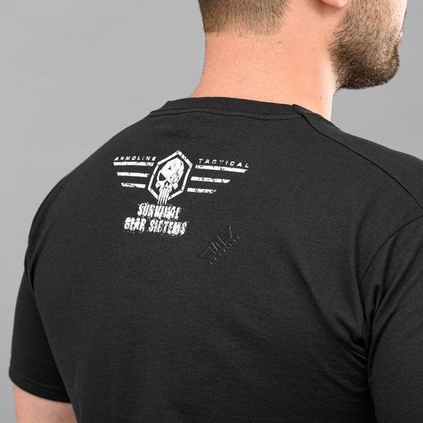 T-shirt "SPARTANS" BLACK (Cotton) 00260000S0000000 photo