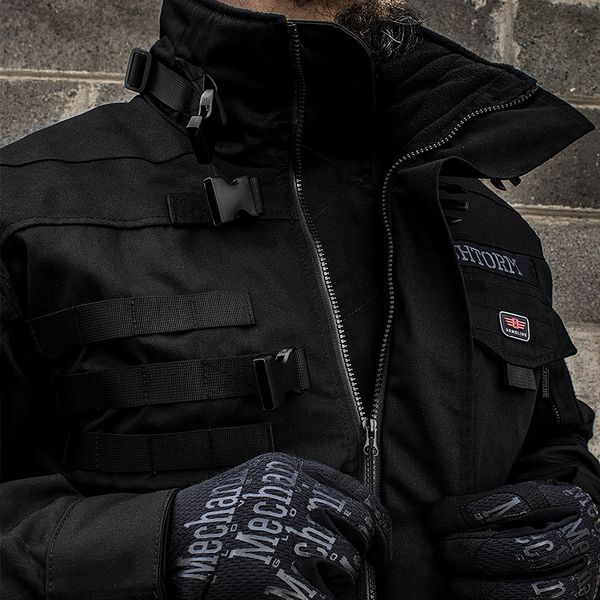 Tactical jacket "SHTORM" BLACK (Membrane + Fleece) 00096000S0000000 photo