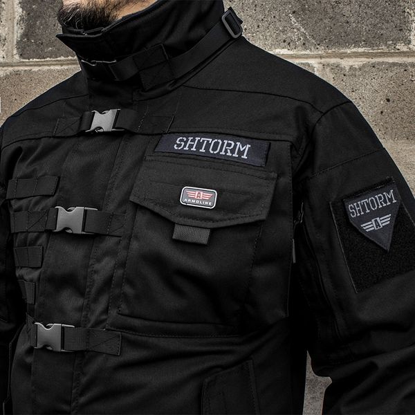 Tactical jacket "SHTORM" BLACK (Membrane + Fleece) 00096000S0000000 photo