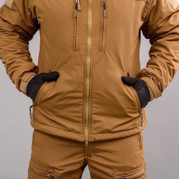 Komplet wojskowy "TRAVEL DEFENCE" 2 w 1 COYOTE (Taslan + Mikropolar)