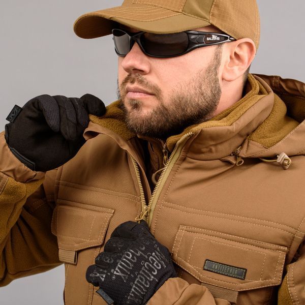 Insulated vest with hood "ANTITERROR II" COYOTE (Membrane + Sintepon) 0005203XL0000000 photo