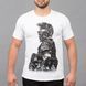 Футболка з принтом "LEGION" WHITE (Бавовна) 0027503XL0000000 фото 4