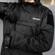 Insulated windbreaker anorak (Jacket) "TRAVEL DEFENCE" BLACK (Nylon+Microfleece) 00004000S0000000 photo 5