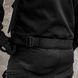 Tactical jacket "SHTORM" BLACK (Membrane + Fleece) 00096000S0000000 photo 4