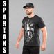 Футболка "SPARTANS" BLACK (Бавовна) 00260000S0000000 фото 2