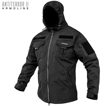 Tactical jacket "ANTITERROR II" BLACK (Membrane) 00093000S0000000 photo