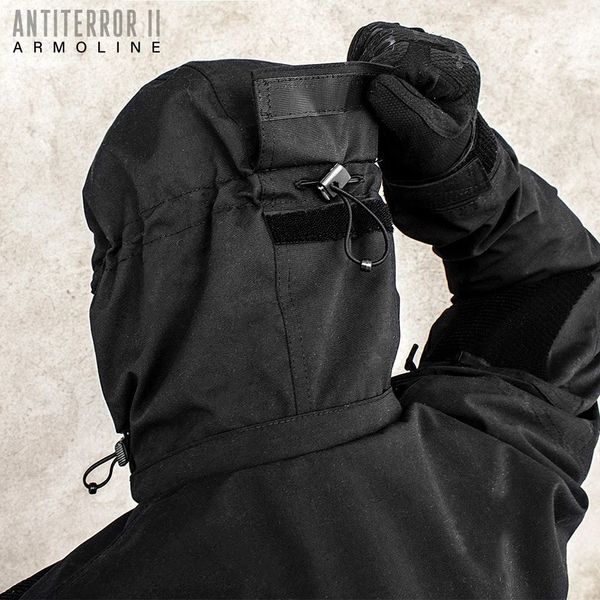 Tactical jacket "ANTITERROR II" BLACK (Membrane) 00093000S0000000 photo