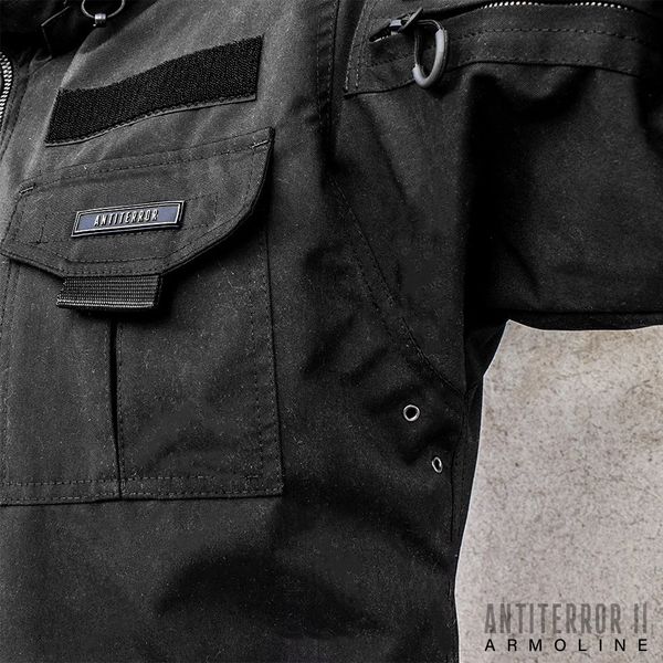 Tactical jacket "ANTITERROR II" BLACK (Membrane) 00093000S0000000 photo