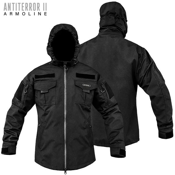 Tactical jacket "ANTITERROR II" BLACK (Membrane) 00093000S0000000 photo