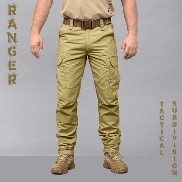 Tactical pants "RANGER" LIGHT COYOTE with a 5cm belt (Rip-Stop) 00314000S0000000 photo