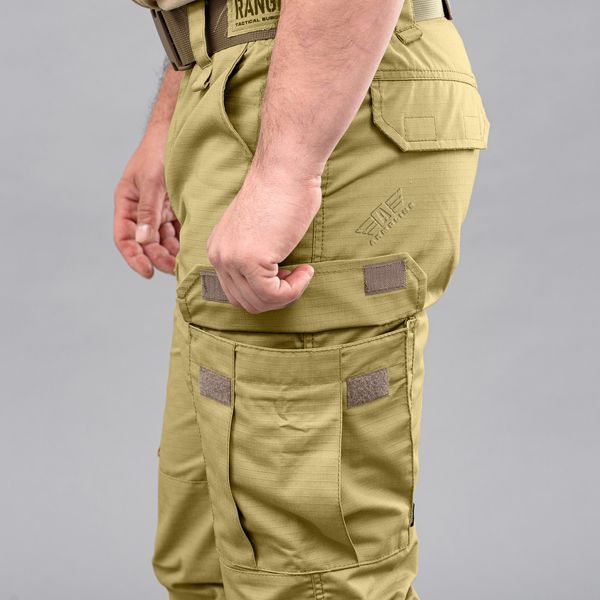 Tactical pants "RANGER" LIGHT COYOTE with a 5cm belt (Rip-Stop) 00314000S0000000 photo