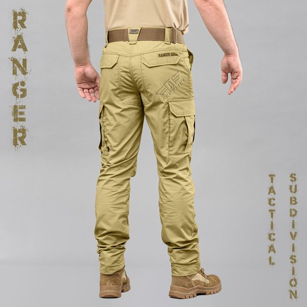 Tactical pants "RANGER" LIGHT COYOTE with a 5cm belt (Rip-Stop) 00314000S0000000 photo