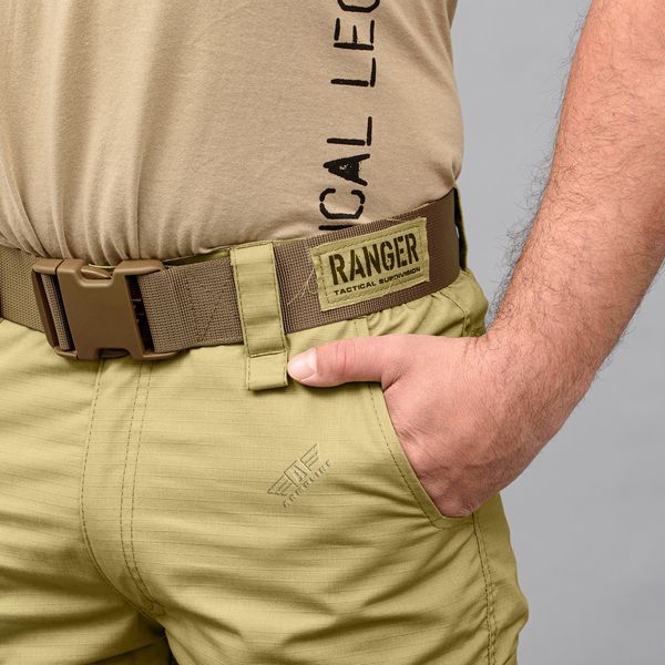 Tactical pants "RANGER" LIGHT COYOTE with a 5cm belt (Rip-Stop) 00314000S0000000 photo