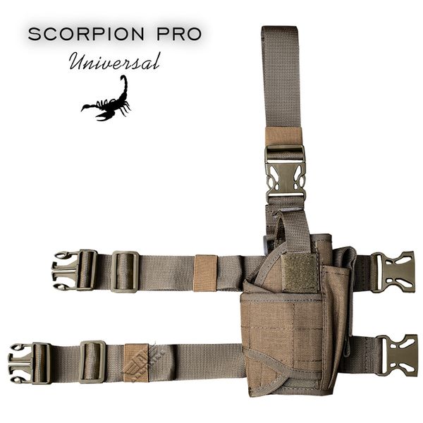 Tactical Holster "SCORPION PRO" COYOTE (Cordura) 0006400000000000 photo