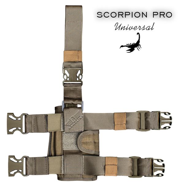 Tactical Holster "SCORPION PRO" COYOTE (Cordura) 0006400000000000 photo