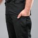 Tactical pants "DEFENDER" BLACK with belt (Rip-Stop Stretch) 00315000S0000000 photo 7