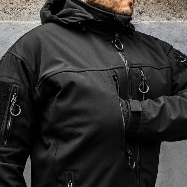 Jacket "URBAN SCOUT" BLACK (SoftShell) 00084000S0000000 photo