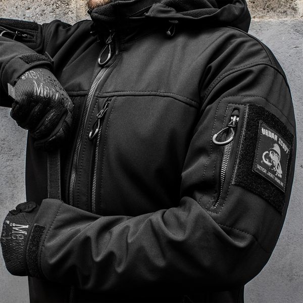 Куртка "URBAN SCOUT" BLACK (SoftShell) 00084000S0000000 фото