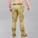 Spodnie taktyczne "RANGER" LIGHT COYOTE z pasem 5cm (Rip-Stop)