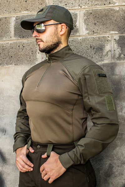 UBACS Combat Shirt "ANTITERROR II" OLIVE (Rip-Stop + CoolPass + Ribana) 00223000S0000000 photo