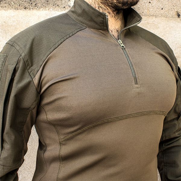 UBACS Combat Shirt "ANTITERROR II" OLIVE (Rip-Stop + CoolPass + Ribana) 00223000S0000000 photo