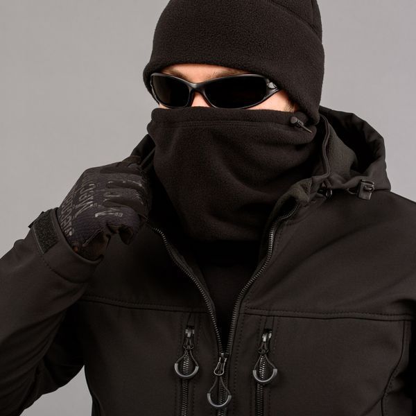 Куртка "URBAN SCOUT" BLACK (SoftShell) 00084000M0000000 фото