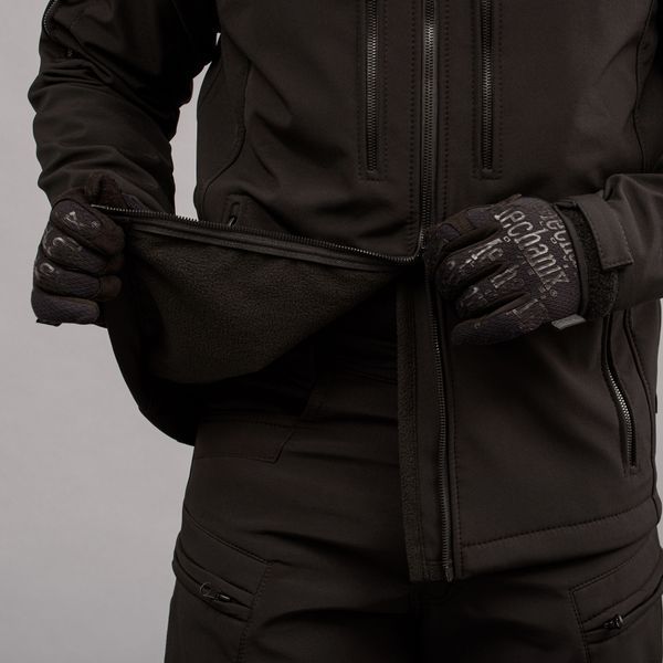 Куртка "URBAN SCOUT" BLACK (SoftShell) 00084000M0000000 фото