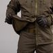 Komplet wojskowy "TRAVEL DEFENCE" 2 w 1 DARK OLIVE (Taslan + Mikropolar)