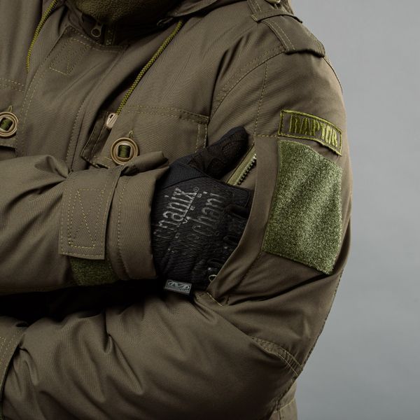 Куртка бушлат зимняя "RAPTOR-3" ВВЗ OLIVE (Мембрана + Синтепон + Флис) 00089000L0000000 фото