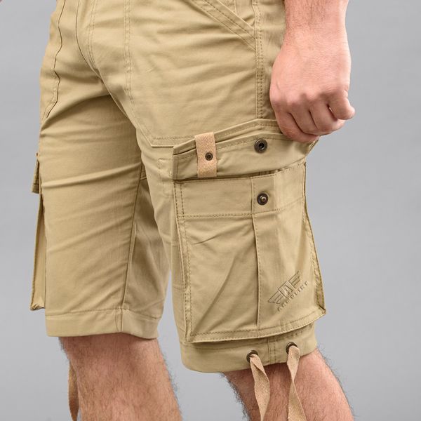 Cargo shorts with belt "LEGION" BEIGE (Cotton Stretch) 00306000S0000000 photo