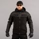 Bluza z kapturem "ANTITERROR II" BLACK (Polar + Membrana)