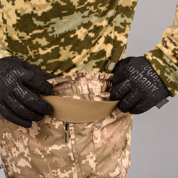 Komplet wojskowy "TRAVEL DEFENCE" 2 w 1 UKRPIXEL MM14 (Taslan + Mikropolar)