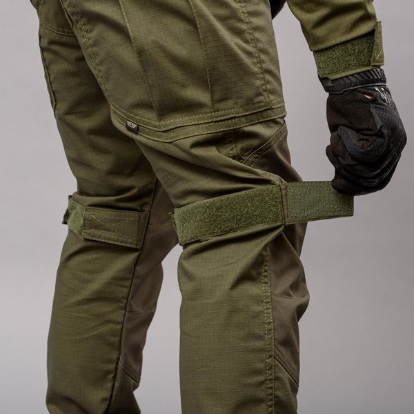 Komplet taktyczny "ANTITERROR II" OLIVE (Membrana + Rip-Stop Stretch)