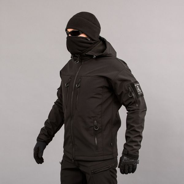 Куртка "URBAN SCOUT" BLACK (SoftShell) 0008402XL0000000 фото