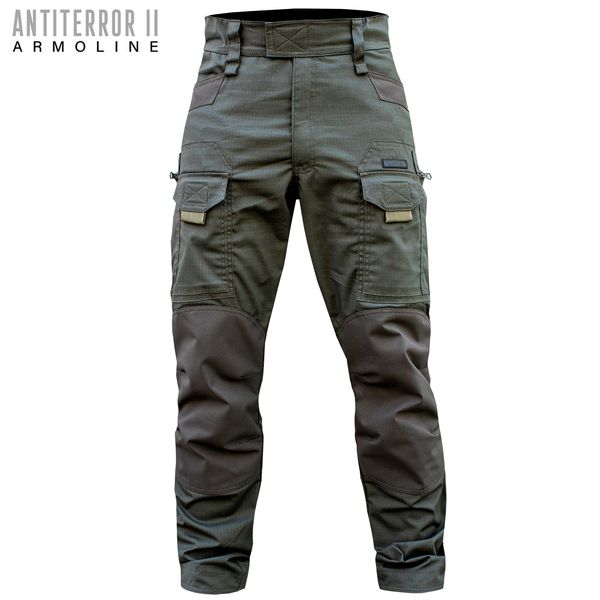 Tactical pants "ANTITERROR II" OLIVE (Rip-Stop Stretch + Membrane) 00339000SREGULAR photo