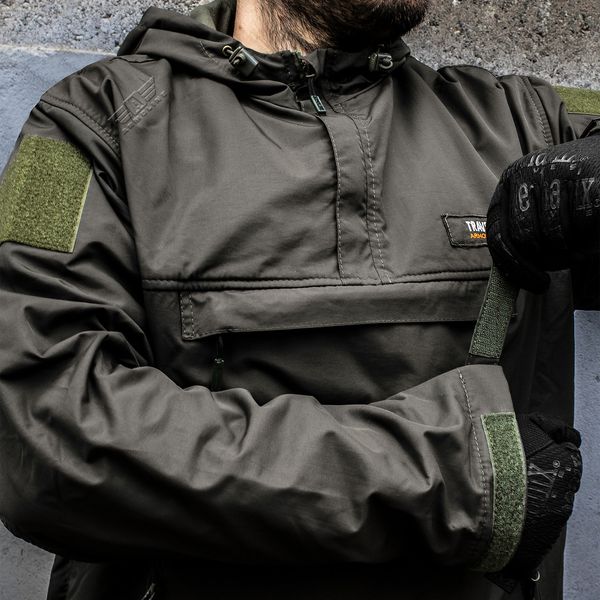 Military suit "TRAVEL DEFENCE" 3 in 1 ANORAK OLIVE (Taslan + Microfleece) 00352000S0000000 photo