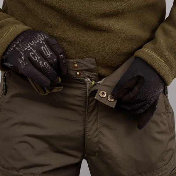 Komplet wojskowy "TRAVEL DEFENCE" 2 w 1 DARK OLIVE (Taslan + Mikropolar)
