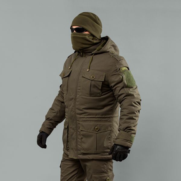 Куртка бушлат зимова "RAPTOR-3" ВВЗ OLIVE (Мембрана + Синтепон + Фліс) 0008903XL0000000 фото