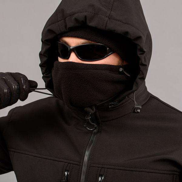 Куртка "URBAN SCOUT" BLACK (SoftShell) 0008403XL0000000 фото