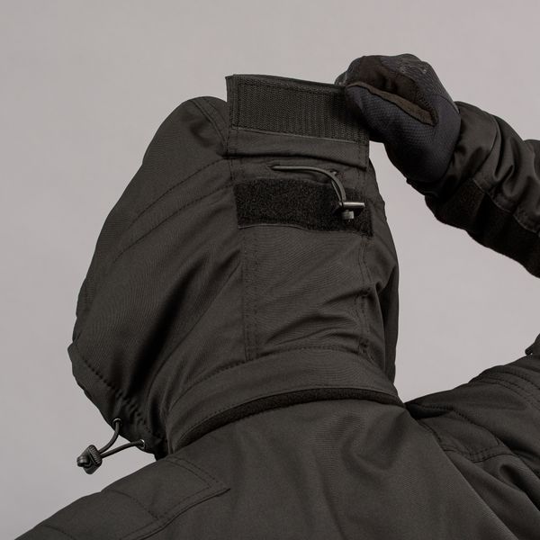 Толстовка с капюшоном "ANTITERROR II" BLACK (Флис + Мембрана) 0025003XL0000000 фото