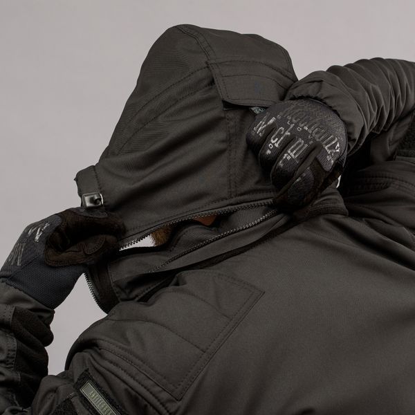 Толстовка с капюшоном "ANTITERROR II" BLACK (Флис + Мембрана) 0025003XL0000000 фото