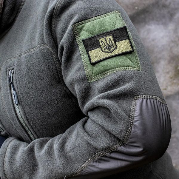 Толстовка тактическая 1/4 Zip "TRAVEL DEFENCE" OLIVE (Микрофлис) 00248000S0000000 фото