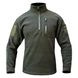 Tactical sweatshirt 1/4 Zip "TRAVEL DEFENCE" OLIVE (Microfleece) 00248000S0000000 photo 2