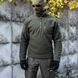 Tactical sweatshirt 1/4 Zip "TRAVEL DEFENCE" OLIVE (Microfleece) 00248000S0000000 photo 7