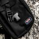 Tactical city bag "VENDETTA" BLACK (Cordura) 0023100000000000 photo 4