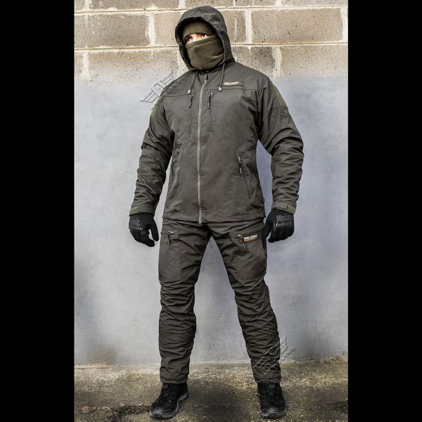 Military suit "TRAVEL DEFENCE" 2 in 1 OLIVE (Taslan + Microfleece) 00373000S0000000 photo