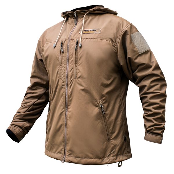 Windbreaker "TRAVEL DEFENCE" COYOTE (Raincoat fabric + Microfleece) 00045000S0000000 photo