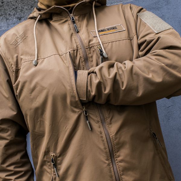 Windbreaker "TRAVEL DEFENCE" COYOTE (Raincoat fabric + Microfleece) 00045000S0000000 photo