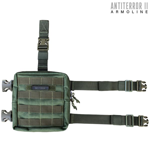 Thigh pouch "ANTITERROR II" OLIVE (Cordura) 0017000000000000 photo