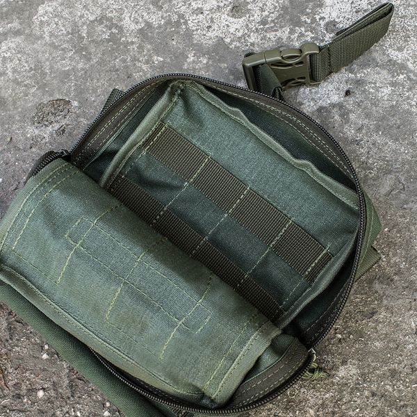 Thigh pouch "ANTITERROR II" OLIVE (Cordura) 0017000000000000 photo